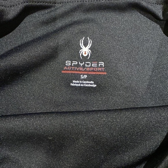 spyder fleece leggings with pocket Size Small - Picture 4 of 9